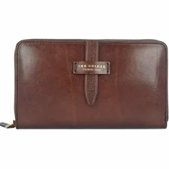 The Bridge Damengeldbörsen Querformat<Florentin Geldbörse Leder 18 cm brown-gold