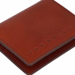 The Bridge Giacomo Geldbörse RFID Schutz Leder 8.5 cm marrone
