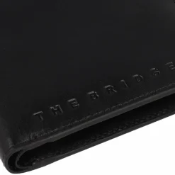 New The Bridge Giacomo Geldbörse Leder 13 cm nero
