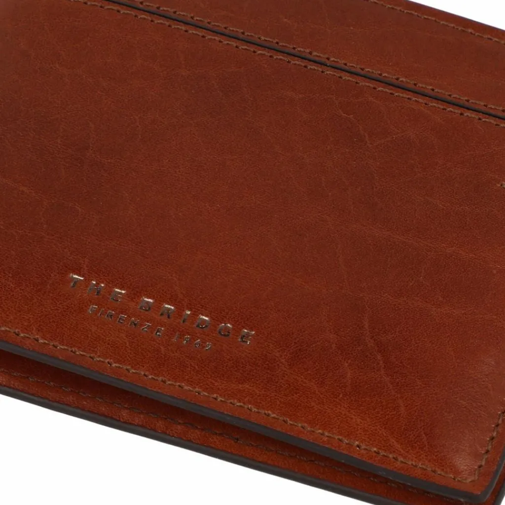 The Bridge Herrengeldbörsen Querformat<Giulio Geldbörse Leder 11.5 cm marrone