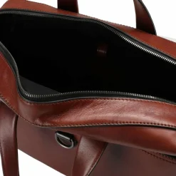 New The Bridge Iacopo Aktentasche Leder 40 cm Laptopfach marrone