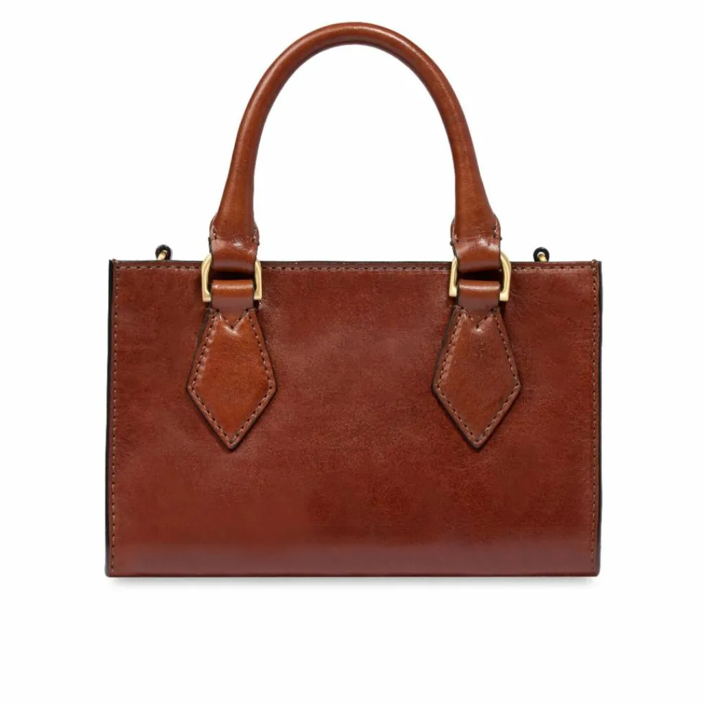 The Bridge Shopper|Henkeltaschen<Ida Shopper Tasche Leder 36 cm marrone