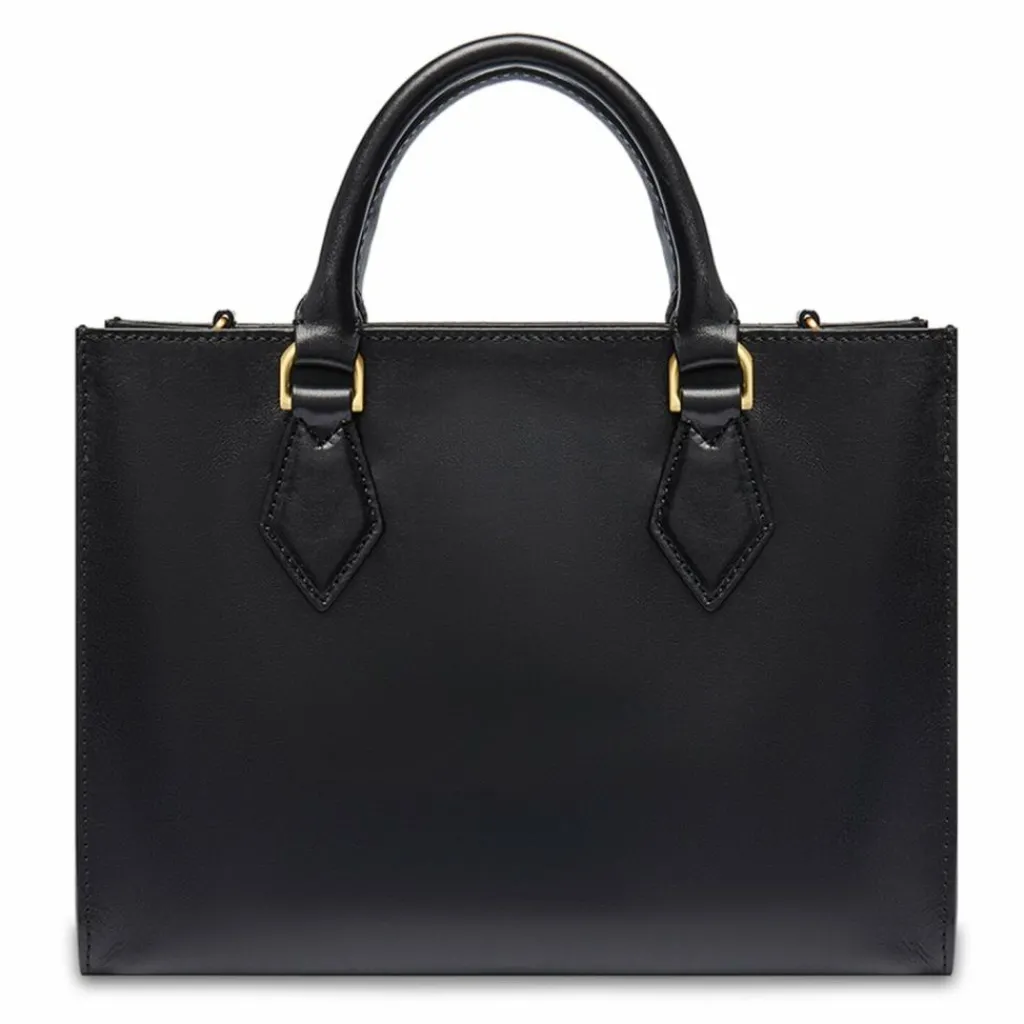 The Bridge Shopper|Henkeltaschen<Ida Shopper Tasche Leder 29 cm nero