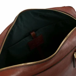 The Bridge Ines Aktentasche Leder 36 cm Laptopfach marrone