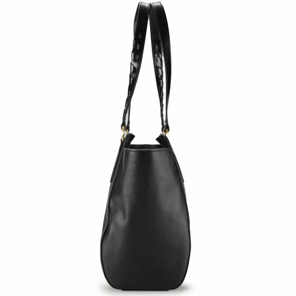 Clearance The Bridge Ines Schultertasche Leder 31 cm nero