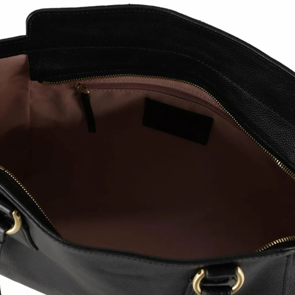 Clearance The Bridge Ines Schultertasche Leder 31 cm nero