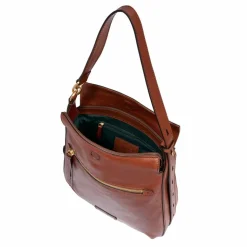 The Bridge Henkeltaschen|Schultertaschen<Ingrid Schultertasche Leder 31 cm marrone