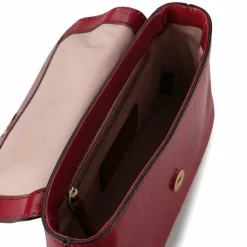 Outlet The Bridge Iolanda Umhängetasche Leder 23.5 cm rosso