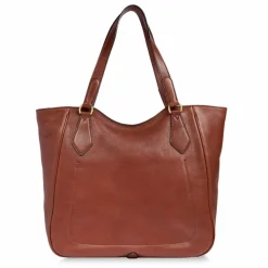 The Bridge Shopper|Schultertaschen<Isadora Shopper Tasche Leder 41 cm marrone