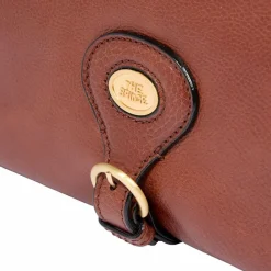 The Bridge Shopper|Schultertaschen<Isadora Shopper Tasche Leder 41 cm marrone