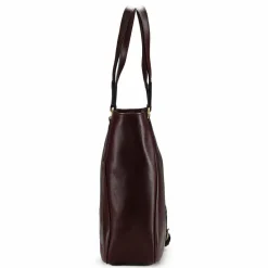 The Bridge Shopper|Schultertaschen<Isadora Shopper Tasche Leder 41 cm mosto