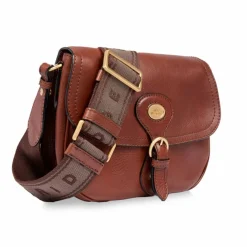 The Bridge Umhängetaschen<Isadora Umhängetasche Leder 23 cm marrone