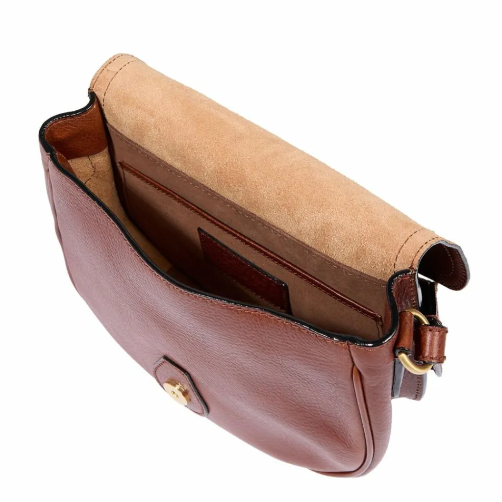 The Bridge Umhängetaschen<Isadora Umhängetasche Leder 23 cm marrone