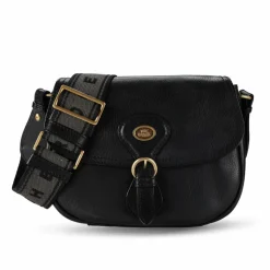 The Bridge Umhängetaschen<Isadora Umhängetasche Leder 23 cm nero