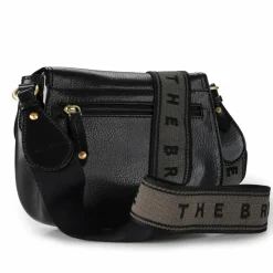 The Bridge Umhängetaschen<Isadora Umhängetasche Leder 23 cm nero