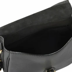 The Bridge Umhängetaschen<Isadora Umhängetasche Leder 23 cm nero