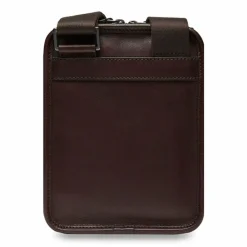 Best The Bridge Isaia Mini Bag Umhängetasche Leder 24 cm castagna