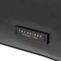 Outlet The Bridge Isotta Shopper Tasche Leder 37 cm nero
