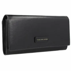 The Bridge Damengeldbörsen Querformat<Leda Geldbörse Leder 19.5 cm nero