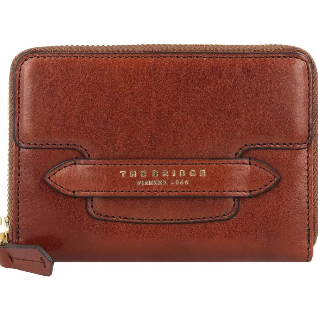 The Bridge Damengeldbörsen Querformat<Lucrezia Geldbörse Leder 13 cm brown