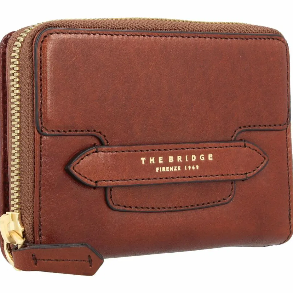 The Bridge Damengeldbörsen Querformat<Lucrezia Geldbörse Leder 13 cm brown