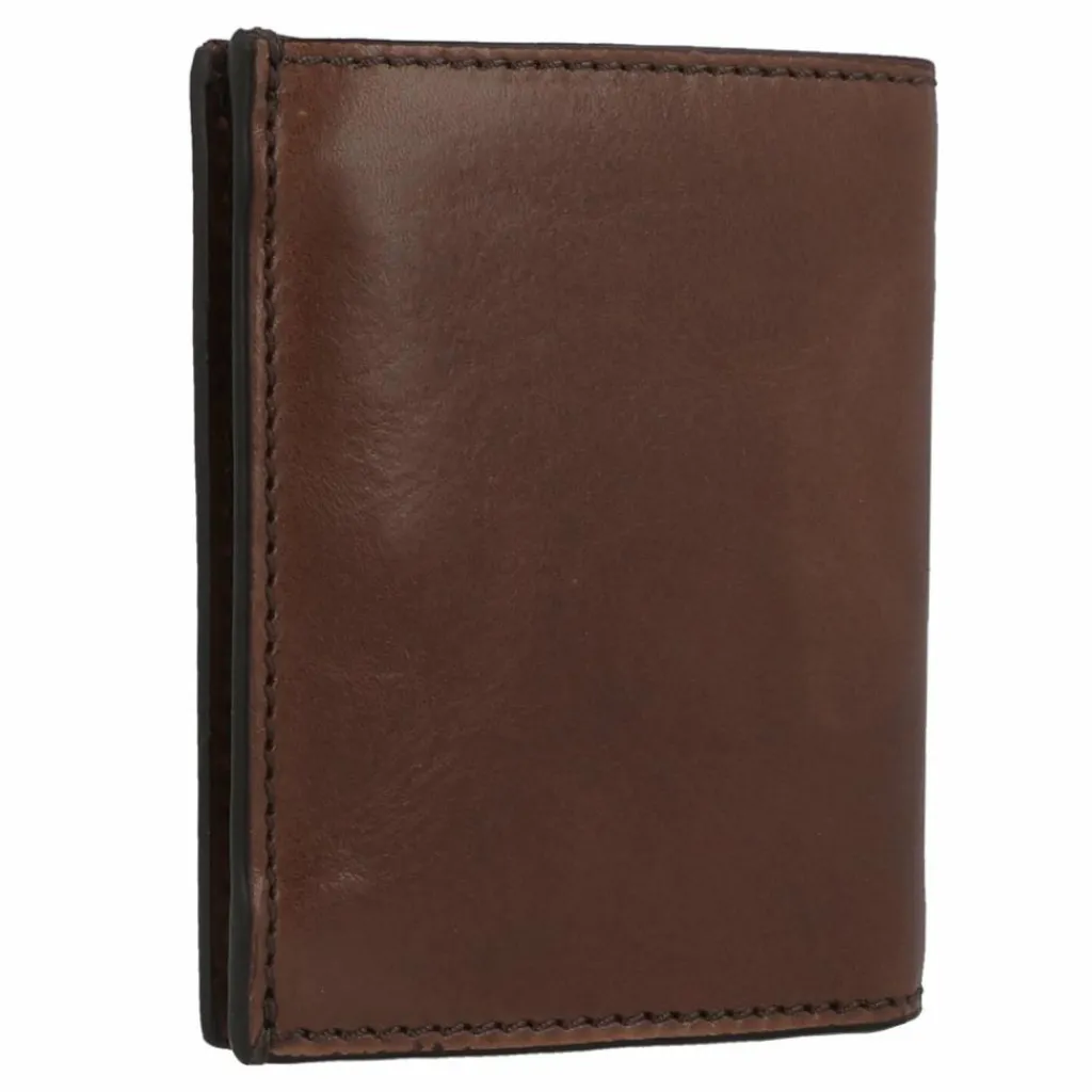 The Bridge Damengeldbörsen Querformat<Lucrezia Geldbörse RFID Schutz Leder 11 cm marrone