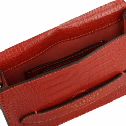 The Bridge Henkeltaschen|Schultertaschen<Lucrezia Schultertasche Leder 19 cm arancio