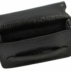 The Bridge Lucrezia Schultertasche Leder 19 cm nero