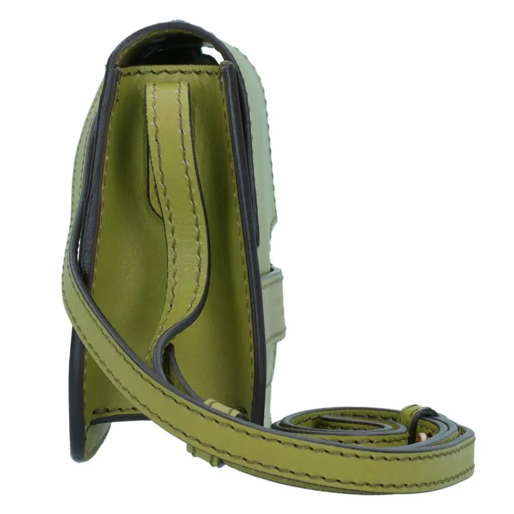 The Bridge Umhängetaschen<Lucrezia Umhängetasche Leder 18 cm pistacchio