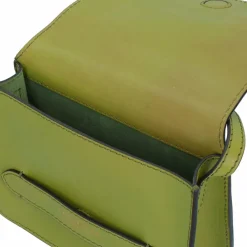 The Bridge Umhängetaschen<Lucrezia Umhängetasche Leder 18 cm pistacchio