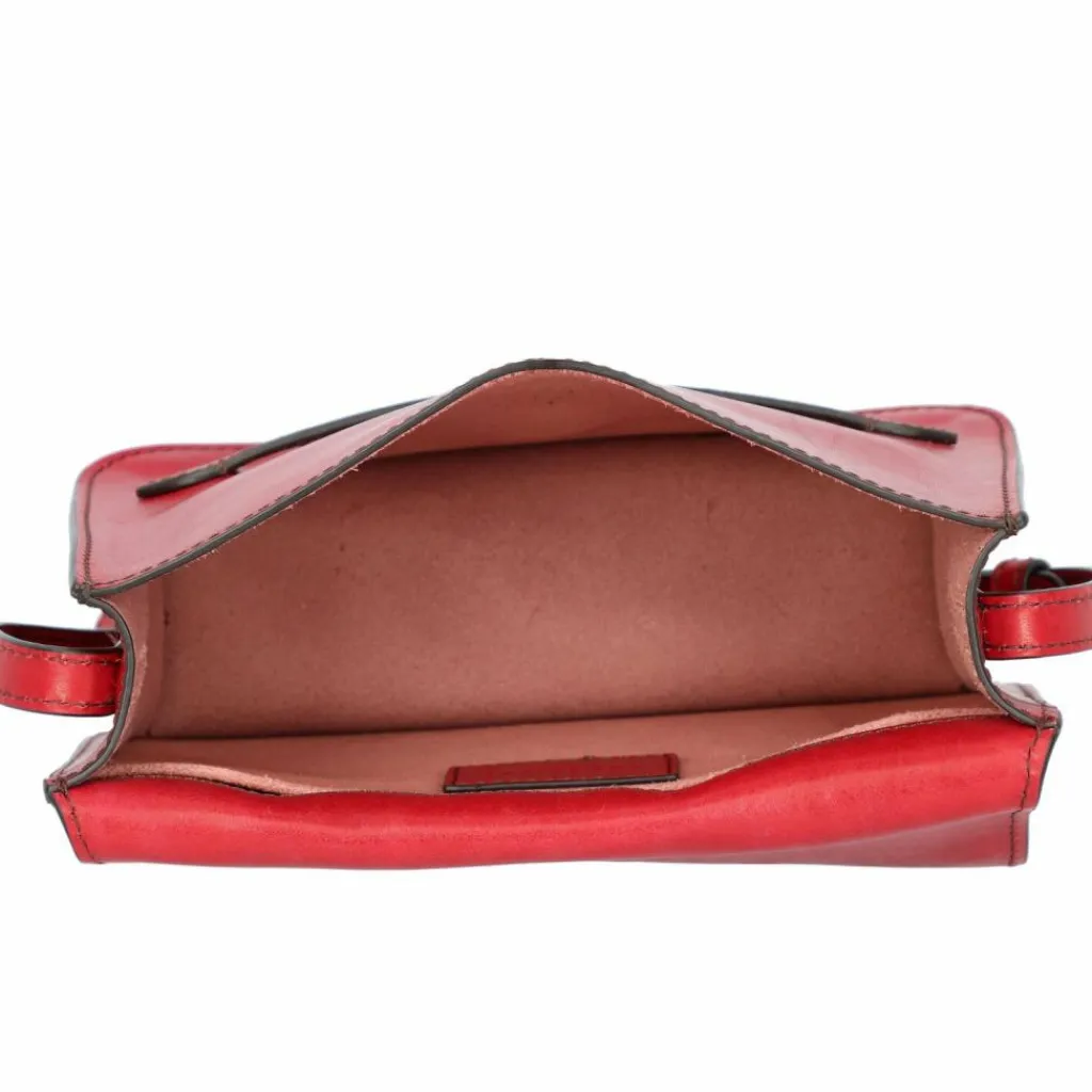 The Bridge Umhängetaschen<Lucrezia Umhängetasche Leder 22 cm rosso