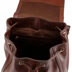 Clearance The Bridge Matilde Daypack Leder 32 cm brown