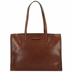 Sale The Bridge Mirra Shopper Tasche Leder 37 cm braun