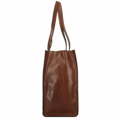 Sale The Bridge Mirra Shopper Tasche Leder 37 cm braun