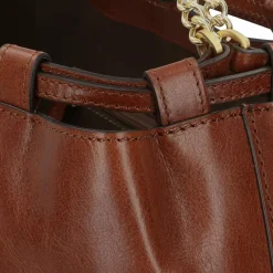 The Bridge Beuteltaschen|Schultertaschen<Stodo Beuteltasche Leder 34 cm marrone