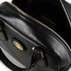 Discount The Bridge Stodo Handtasche Leder 20 cm nero