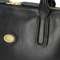 Online The Bridge Stodo Schultertasche Leder 38 cm nero