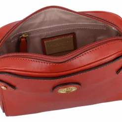 The Bridge Umhängetaschen<Stodo Umhängetasche Leder 22 cm arancio