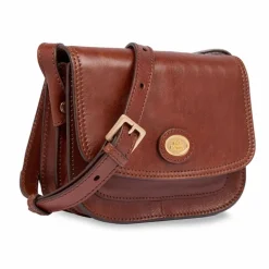 The Bridge Umhängetaschen<Stodo Umhängetasche Leder 20 cm marrone