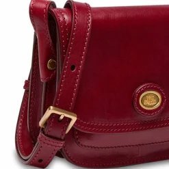 Best The Bridge Stodo Umhängetasche Leder 20 cm rosso