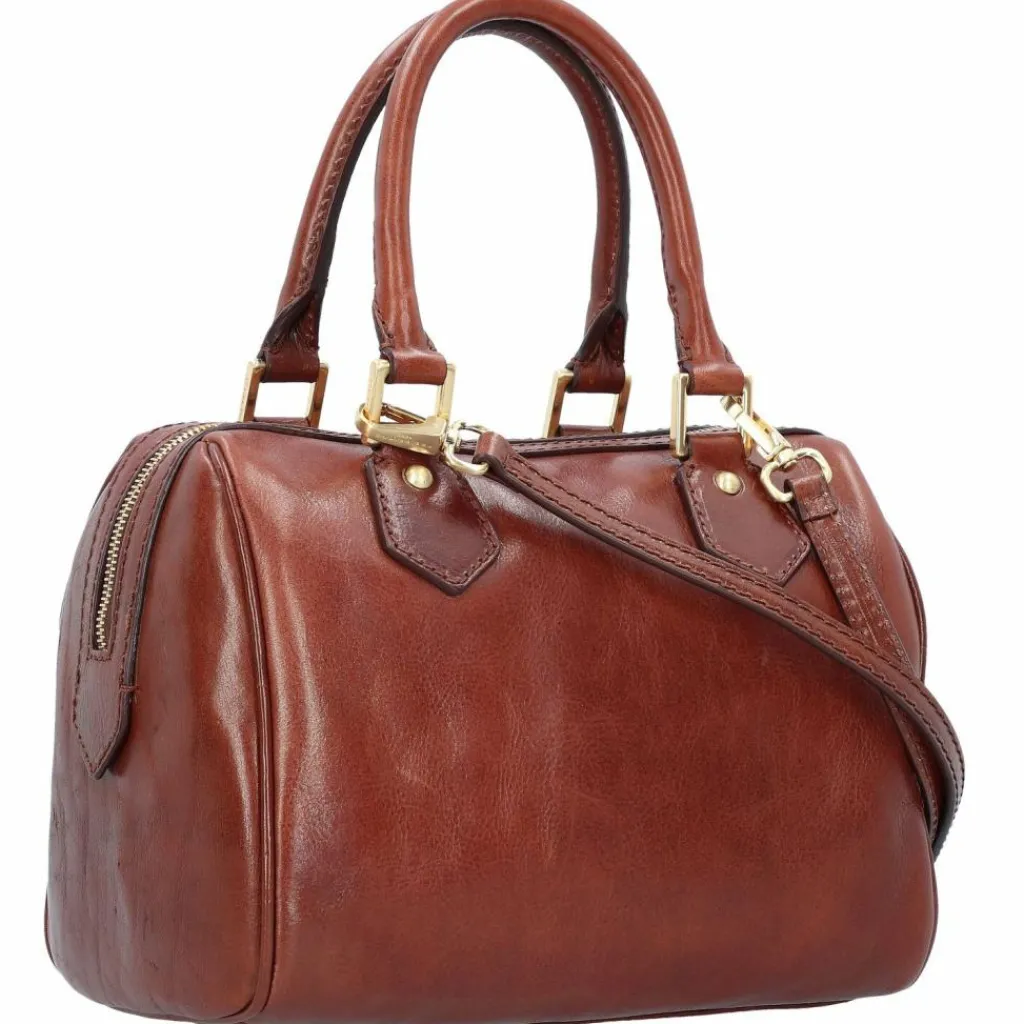 Sale The Bridge Story Donna Barrel Bag Handtasche Leder 25 cm marrone