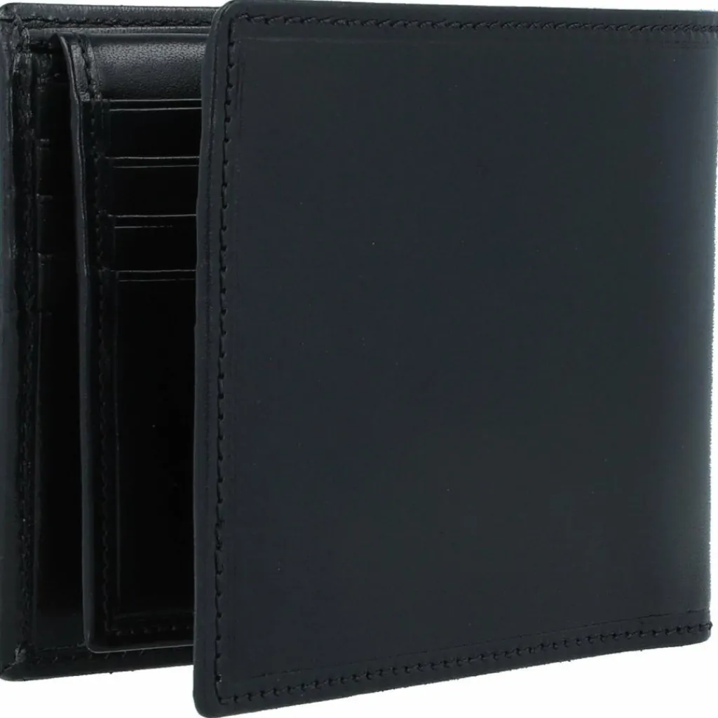 The Bridge Herrengeldbörsen Querformat<Story Uomo Geldbörse Leder 13 cm black-ruthenium