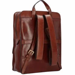The Bridge Lederrucksäcke|Business-Rucksäcke<Story Uomo Rucksack Leder 37 cm brown-gold