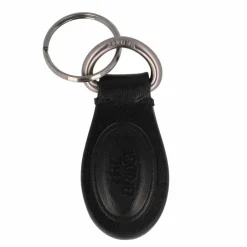Outlet The Bridge Story Uomo Schlüsselanhänger Leder 7,5 cm nero