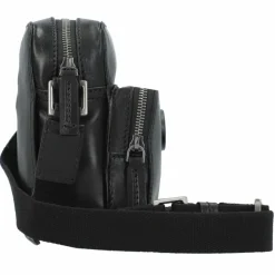 The Bridge Umhängetaschen<Story Uomo Umhängetasche Leder 12 cm black