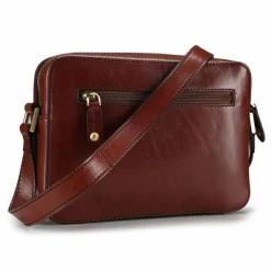 Outlet The Bridge Story Uomo Umhängetasche Leder 24.5 cm marrone