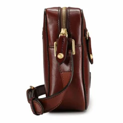 Outlet The Bridge Story Uomo Umhängetasche Leder 24.5 cm marrone