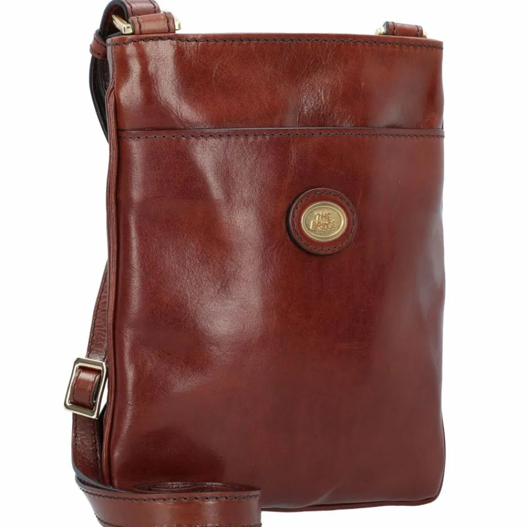 The Bridge Umhängetaschen<Story Uomo Umhängetasche Leder 22 cm marrone
