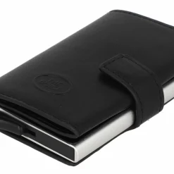 The Bridge Visitenkartenetuis<Story Uomo Visitenkartenetui Leder 6,5 cm nero