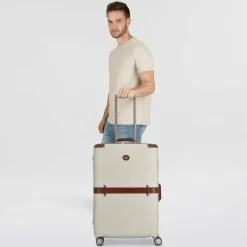 The Bridge 4-Rollen Koffer|Hartgepäck<Story V T 4 Rollen Trolley 70 cm naturale-marrone